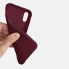 Husa Apple iPhone X / iPhone XS, Silicon, Rosu, 42492.190