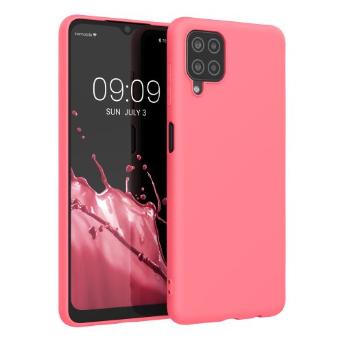 Husa Samsung Galaxy A12, Silicon, Roz, 54048.103