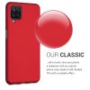 Husa Samsung Galaxy A12, Silicon, Rosu, 54052.36