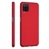 Husa Samsung Galaxy A12, Silicon, Rosu, 54052.36