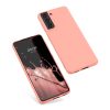 Husa Samsung Galaxy S21, Silicon, Roz, 54055.56