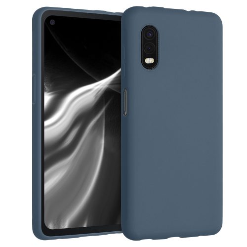 Husa Samsung Galaxy Xcover Pro, Silicon, Albastru, 53154.202