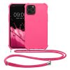 Husa Apple iPhone 12 / iPhone 12 Pro, Silicon, Roz, 53840.77