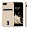 Husa iPhone 8 / iPhone 7 / iPhone SE 2, Silicon, Crem, 49100.154