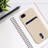 Husa iPhone 8 / iPhone 7 / iPhone SE 2, Silicon, Crem, 49100.154