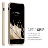Husa iPhone 8 / iPhone 7 / iPhone SE 2, Silicon, Crem, 49100.154