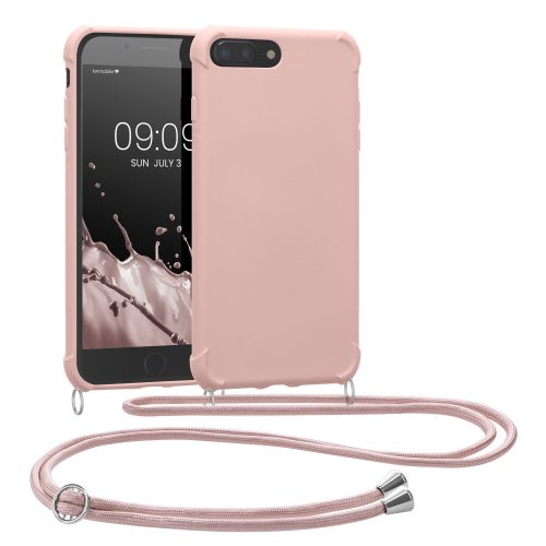 Husa Apple iPhone 8 Plus / iPhone 7 Plus, Silicon, Roz, 49916.154