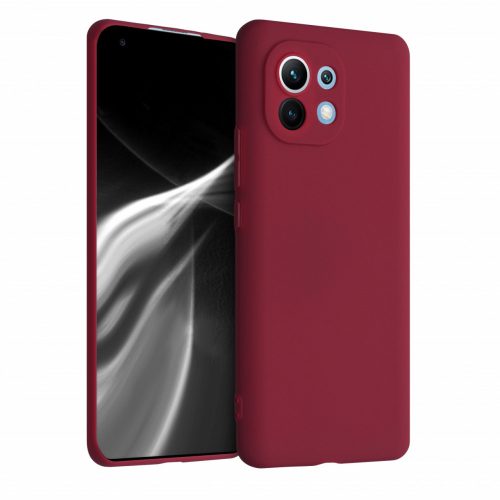 Husa Xiaomi Mi 11, Silicon, Rosu, 54188.209