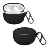 Husa pentru casti Huawei FreeBuds 4i, Kwmobile, Negru, Silicon, 54534.01