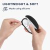 Husa pentru casti Huawei FreeBuds 4i, Kwmobile, Negru, Silicon, 54534.01