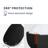 Husa pentru casti Huawei FreeBuds 4i, Kwmobile, Negru, Silicon, 54534.01