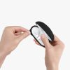 Husa pentru casti Huawei FreeBuds 4i, Kwmobile, Negru, Silicon, 54534.01