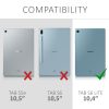 Husa pentru tableta Samsung Galaxy Tab S6 Lite (2022), Kwmobile, Albastru, Silicon, 52241.04