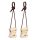 Set 2 Blocuri de escalada Navaris, 15x13x6 cm, cu franghii reglabile 200 cm, 54598.01