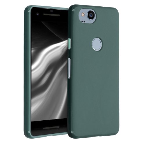 Husa Google Pixel 2, Silicon, Verde, 43081.171