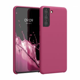 Husa Samsung Galaxy S21, Silicon, Roz, 54056.213