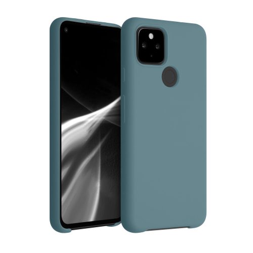 Husa Google Pixel 4a 5G, Silicon, Albastru, 53932.207