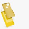 Husa Google Pixel 4a, Silicon, Galben, 52549.165