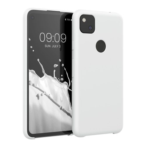 Husa Google Pixel 4a, Silicon, Alb, 52549.02
