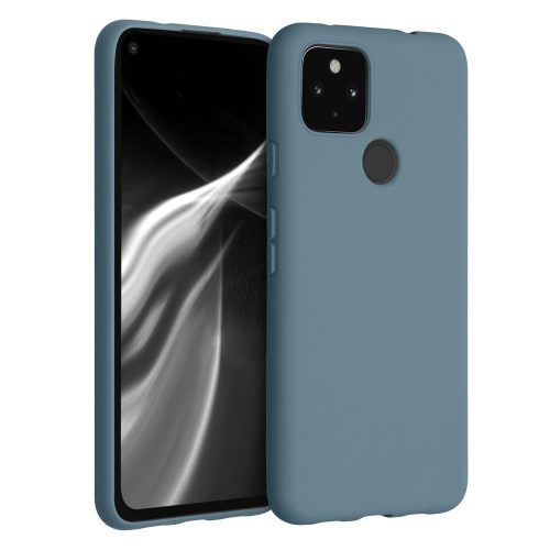 Husa Google Pixel 4a 5G, Silicon, Albastru, 51727.207
