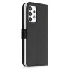 Husa Samsung Galaxy A52, Piele ecologica, Negru, 54603.01
