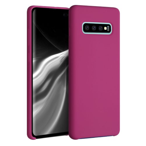 Husa Samsung Galaxy S10 Plus, Silicon, Roz, 49028.213