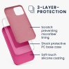 Husa Apple iPhone 12 / iPhone 12 Pro, Silicon, Roz, 52641.213