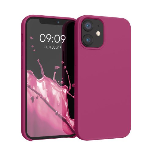 Husa Apple iPhone 12 Mini, Silicon, Roz, 52640.213