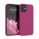 Husa Apple iPhone 12 Mini, Silicon, Roz, 52640.213