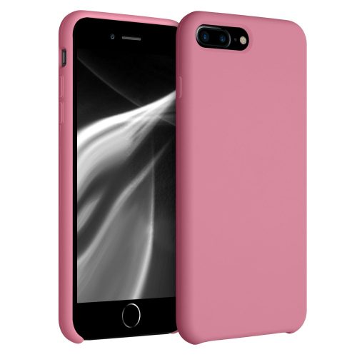 Husa Apple iPhone 8 Plus / iPhone 7 Plus, Silicon, Roz, 40842.212