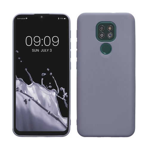 Husa Motorola Moto G9 Play / Moto E7 Plus, Silicon, Albastru, 53212.130
