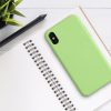 Husa Apple iPhone X / iPhone XS, Silicon, Verde, 49982.214
