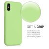 Husa Apple iPhone X / iPhone XS, Silicon, Verde, 49982.214