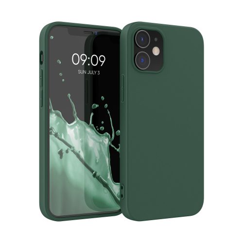 Husa Apple iPhone 12 / iPhone 12 Pro, Silicon, Verde, 53938.169