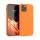 Husa Apple iPhone 12 Pro Max, Silicon, Portocaliu, 53940.150