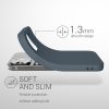Husa Apple iPhone 12 / iPhone 12 Pro, Silicon, Albastru, 53938.202