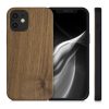 Husa Apple iPhone 12 Mini, Lemn, Maro, 54721.18