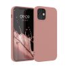 Husa Apple iPhone 12 / iPhone 12 Pro, Silicon, Roz, 53938.193