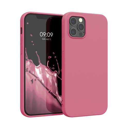 Husa Apple iPhone 12 Pro Max, Silicon, Roz, 53940.212