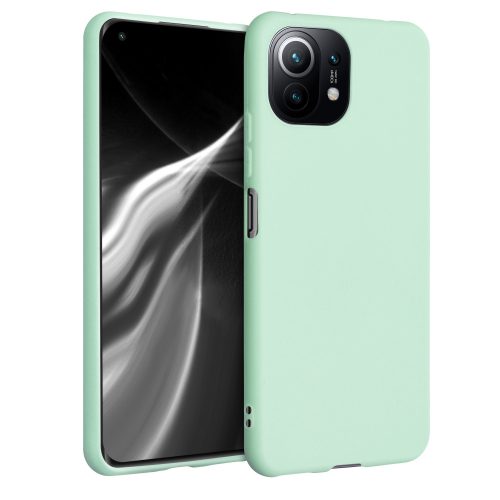 Husa Xiaomi Mi 11 Lite 5G, Silicon, Verde, 54726.50