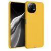 Husa Xiaomi Mi 11 Lite 5G, Silicon, Galben, 54726.143