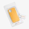 Husa iPhone 12 Pro Max, Silicon, Galben, 52644.217