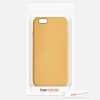 Husa Apple iPhone 6 / iPhone 6s, Silicon, Galben, 40223.217