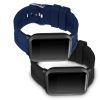 Set 2 Curele pentru Xiaomi Amazfit Bip / Amazfit Bip Lite, kwmobile, Silicon, Albastru / Negru, 54776.01