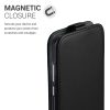 Husa Alcatel 1S (2020), Piele ecologica, Negru, 54800.01
