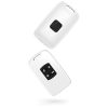 Husa Cheie Auto pentru Renault / Dacia - 4 Butoane - Keyless Go, kwmobile, Plastic, Alb, 54804.48