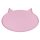 Covoras din silicon 50 x 32 cm pentru boluri Navaris, Roz, Silicon, 54830.08