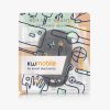 Husa Cheie Auto pentru Alfa Romeo - 3 Butoane, kwmobile, Silicon, Negru, 53855.02