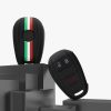 Husa Cheie Auto pentru Alfa Romeo - 3 Butoane, kwmobile, Silicon, Negru, 53855.02