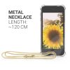 Husa pentru Apple iPod Touch 6th/iPod Touch 7th, Kwmobile, Transparent/Auriu, Silicon, 53423.03